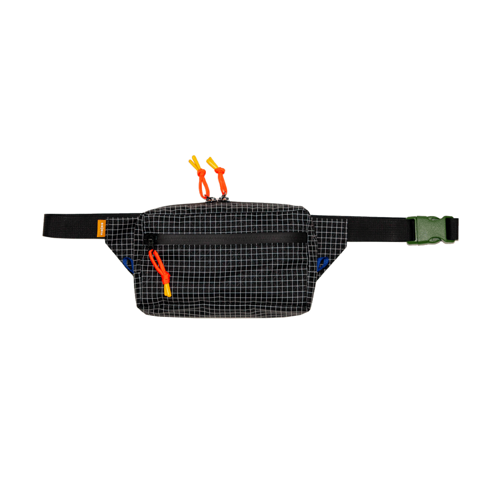 Image of Banane/Waist Bag - Noir/Orange