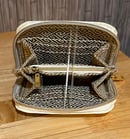 Image 2 of Mini Zip Around Wallet - White