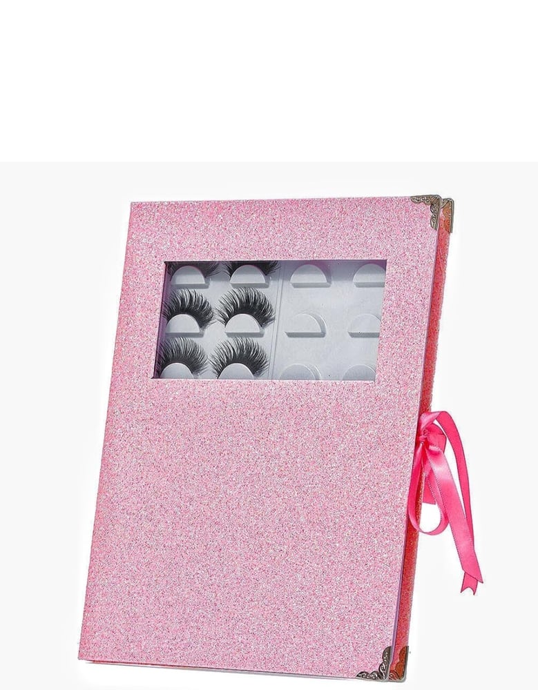Image of 16 pair eyelash book