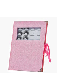 Image 1 of 16 pair eyelash book
