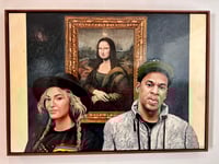 Beyonce, Jay Z and the Mona Lisa