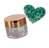 CG acrylic glitter green7