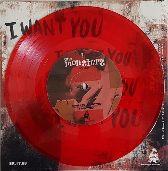 THE MONSTERS - I WANT YOU (RED) EP 7"