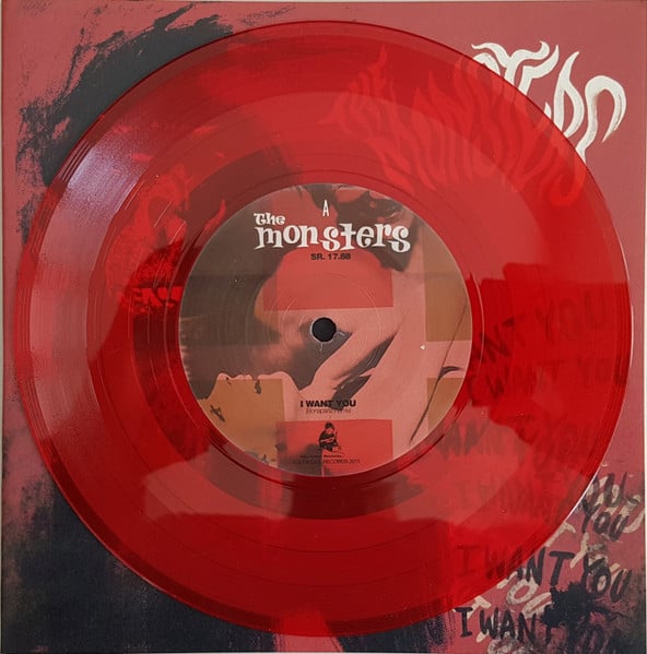 THE MONSTERS - I WANT YOU (RED) EP 7"