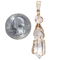 Image 4 of Scepter Quartz Crystal 14k Gold Filled Pendant