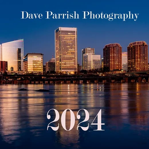 Image of Dave Parrish Photography 2024 Calendar