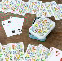 Image 1 of Wild Flower Playing cards