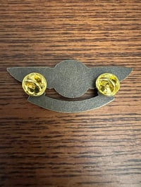 Image 5 of Tikiyaki Airways Pilot Wings  Lapel Pin - Antique Gold