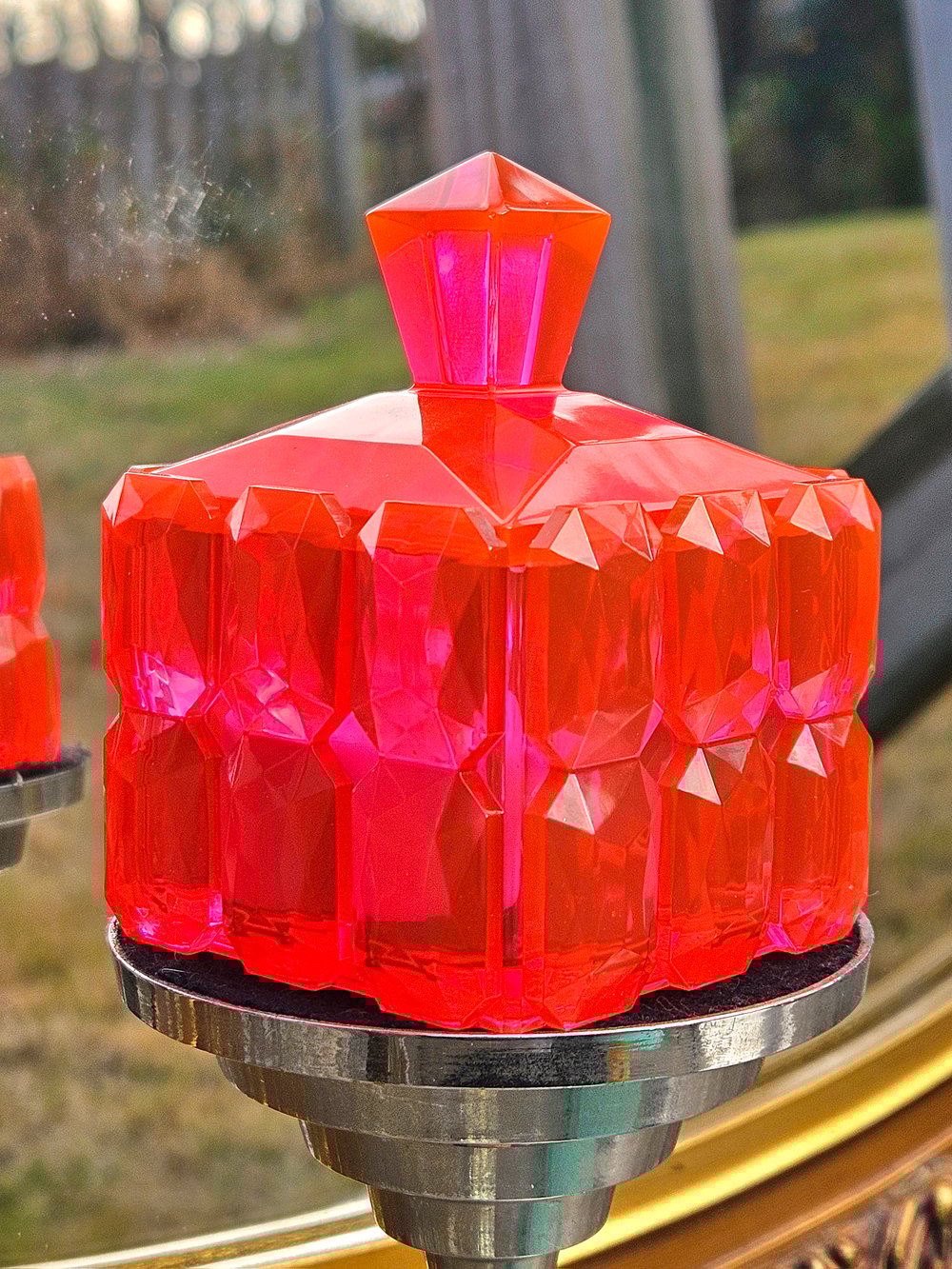 Image of Nuclear Red Square Box/ Lantern