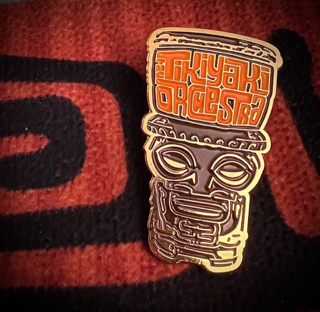 Image of Tikiyaki Orchestra Logo Lapel Pin 