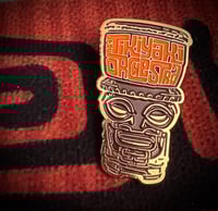 Image 2 of Tikiyaki Orchestra Logo Lapel Pin 