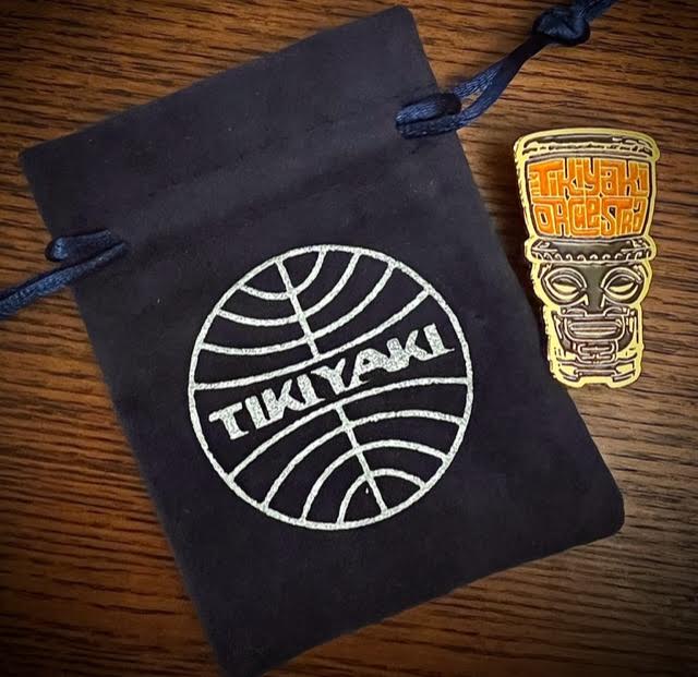 Image of Tikiyaki Orchestra Logo Lapel Pin 