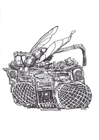Image 1 of Original sketch for Tee (comes with Large Tshirt)