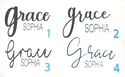 NEW ☆ Personalised Arched Acrylic Bookmark ☆ 