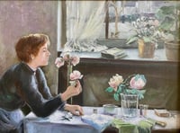 Image 5 of Beautiful Oil Portrait on Canvas
