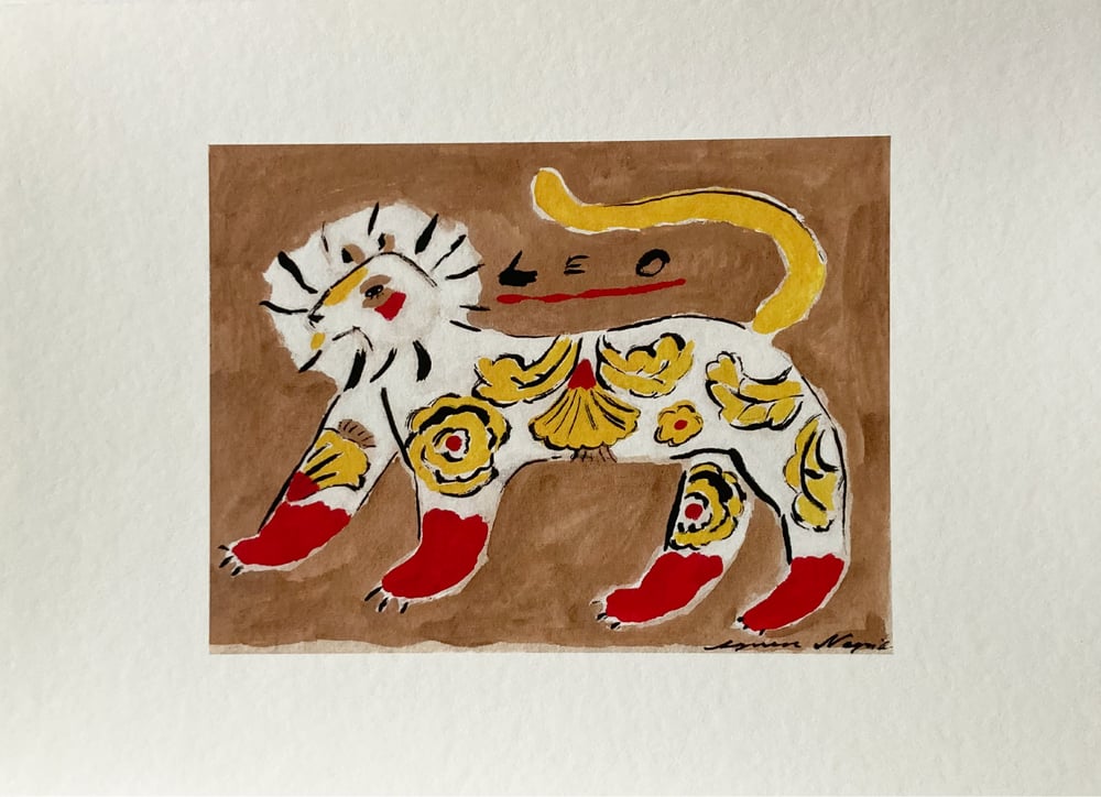 Star Sign Leo (limited edition print) | Agnese Negriba Studio