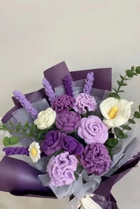 Fictional crochet bouquet 