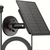 SolarGlow™ 2W Solar Panels: Perfect for Blink XT/XT2, Outdoor, and SimpliSafe Cameras