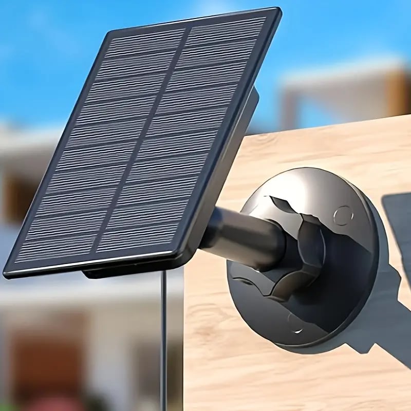 SolarGlow™ 2W Solar Panels: Perfect for Blink XT/XT2, Outdoor, and SimpliSafe Cameras