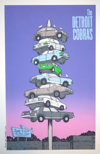 Image of Detroit Cobras Gigposter