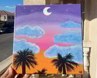 Image 2 of Sunset Palms🌅 Original 
