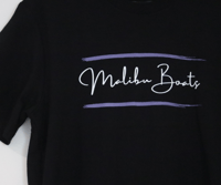 Image 4 of Malibu Unisex Ultimate Tee - Blue (Was $44.00)