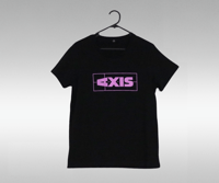 Image 1 of Womens Axis Tee - Black / Lilac