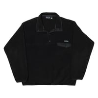 Image 1 of Vintage Patagonia Synchilla Snap T Pullover Fleece - Black