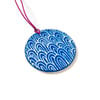 Foliage pendant in painted wood - 4