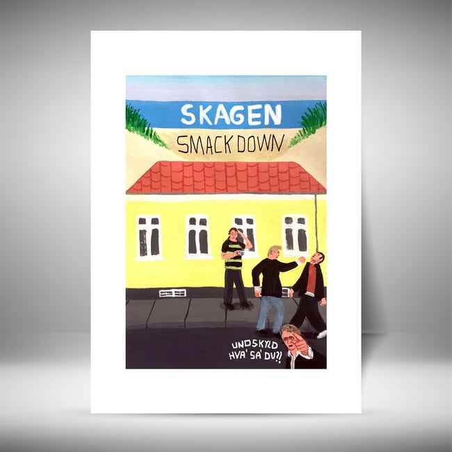 Skagen Smack Down plakat A4