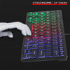LuminX RGB Wired Keypad: Professional USB Illumination for Home Office Desktops