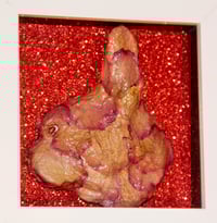 Image 5 of French Bulldog in Petal & Red Glitter