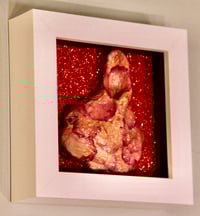 Image 4 of French Bulldog in Petal & Red Glitter