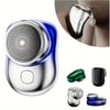 SwiftGlide™ Mini Electric Shaver: Rechargeable, Portable, One-Click Use