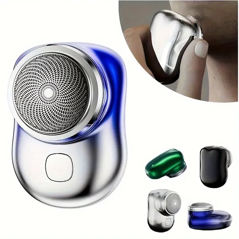 SwiftGlide™ Mini Electric Shaver: Rechargeable, Portable, One-Click Use