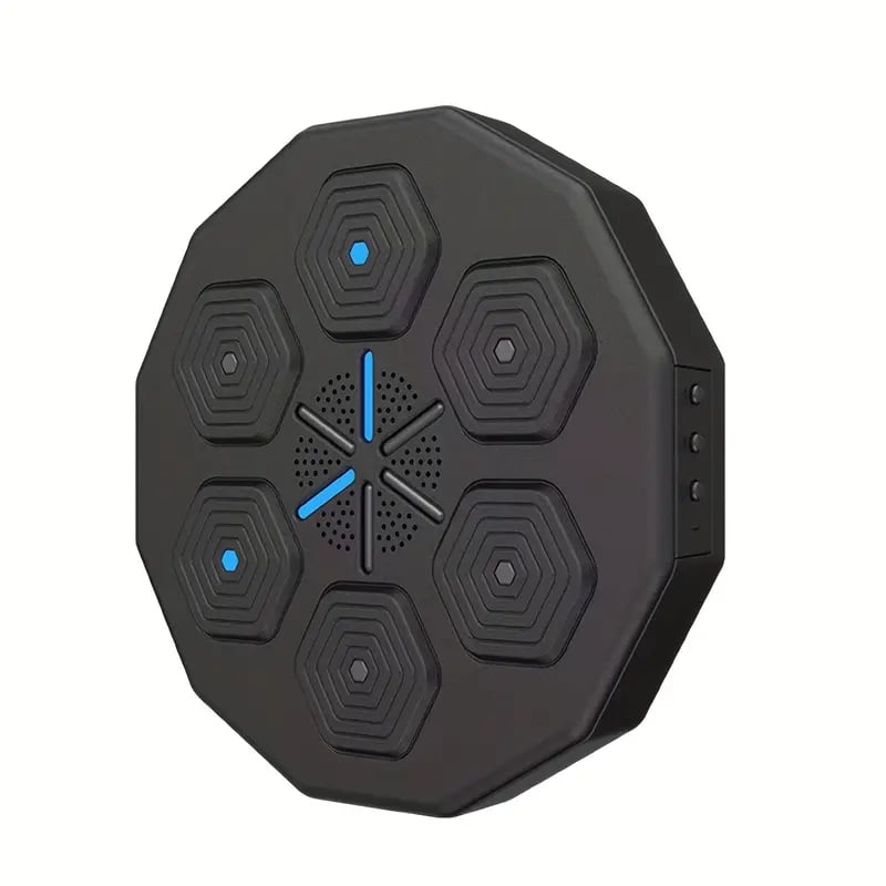 BeatMaster™ Wall-Mounted Electronic Boxing Trainer: Smart Focus, Digital Punching Pads