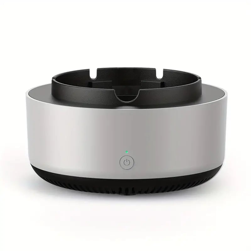 CleanAir™ Smart Ashtray: Instantly Removes Smoke and Odor - Essential Smoking Accessory.