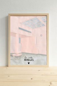 Affiche Villa Noailles - Le salon rose