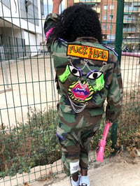 Image 2 of Fuck The War jacket