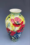 “Poppies” vase