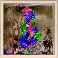 Image 1 of Elfini Pink/Green/Blue Mirror
