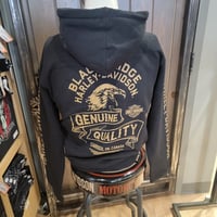 Image 2 of Blackbridge Harley-Davidson Bar and Shield Rugged Gold Dealer Hoodie