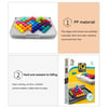 120 Challenge IQ 3D Puzzle Board Game Classic Pyramid 