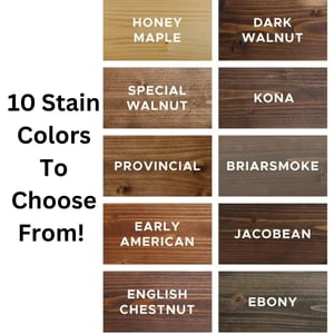 Image of Rustic Christmas Stocking Name Tags