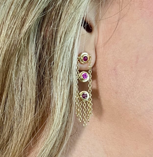 Image of Unhada's Rails Earrings