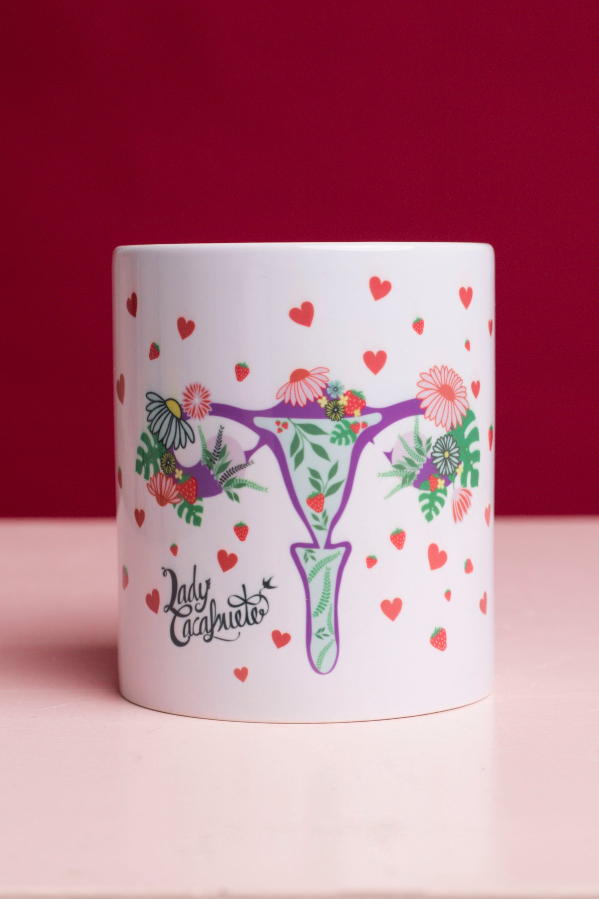 Image of Taza Útero Lady Cacahuete