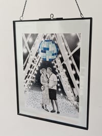 Image 3 of Disco ball embroidered photo