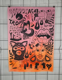 Image 1 of  "CALLEJERAS" SCREENPRINTING