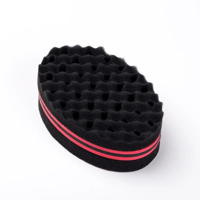 Hot Sale Double Side Magic Twist Hair Brush Sponge For Natural hair, Hair Curl Afro Coil Wave Dread 
