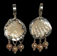 Transparent Moon Earrings 